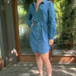 Old Navy denim shirt dress